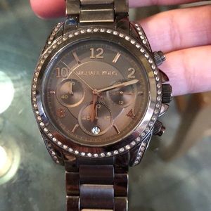 Michael Kors watch women’s bronze